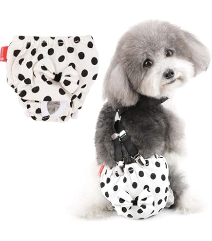 Amazon | ANSIMITE 犬用 生理パンツ 犬服 しつけ用品 背もたれ式 攪乱